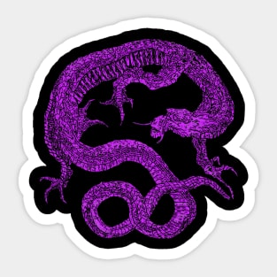 LUCKY DRAGON - PURPLE Sticker